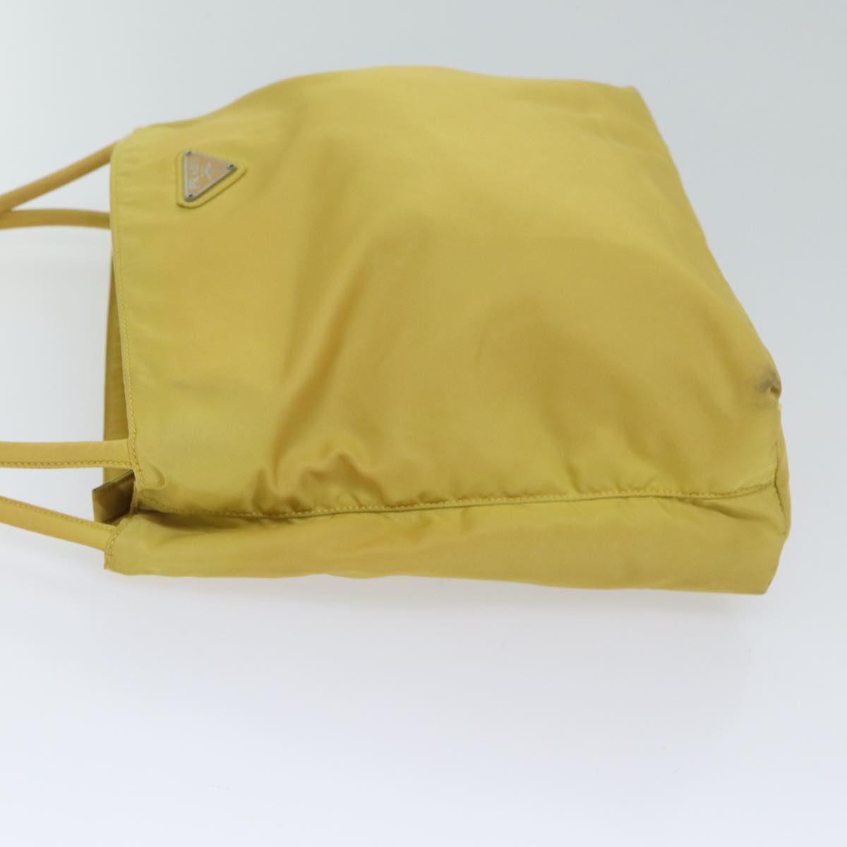 PRADA Shoulder Bag Nylon Yellow 72039