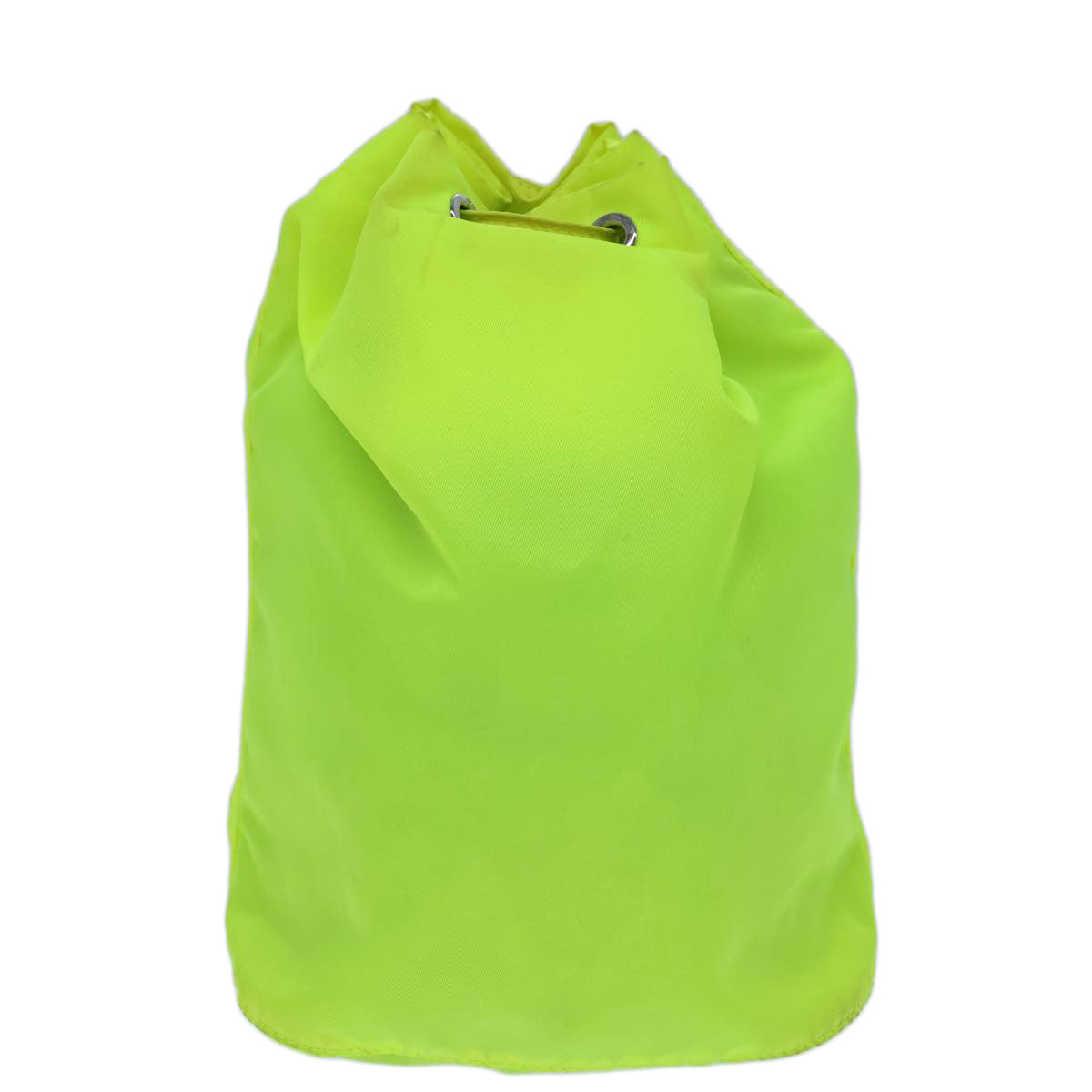 PRADA Purse Pouch Nylon Yellow 72110