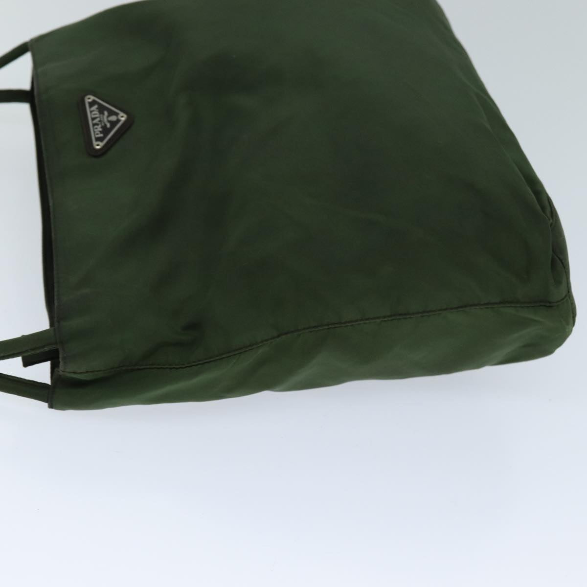 PRADA Tote Bag Nylon Khaki 72138