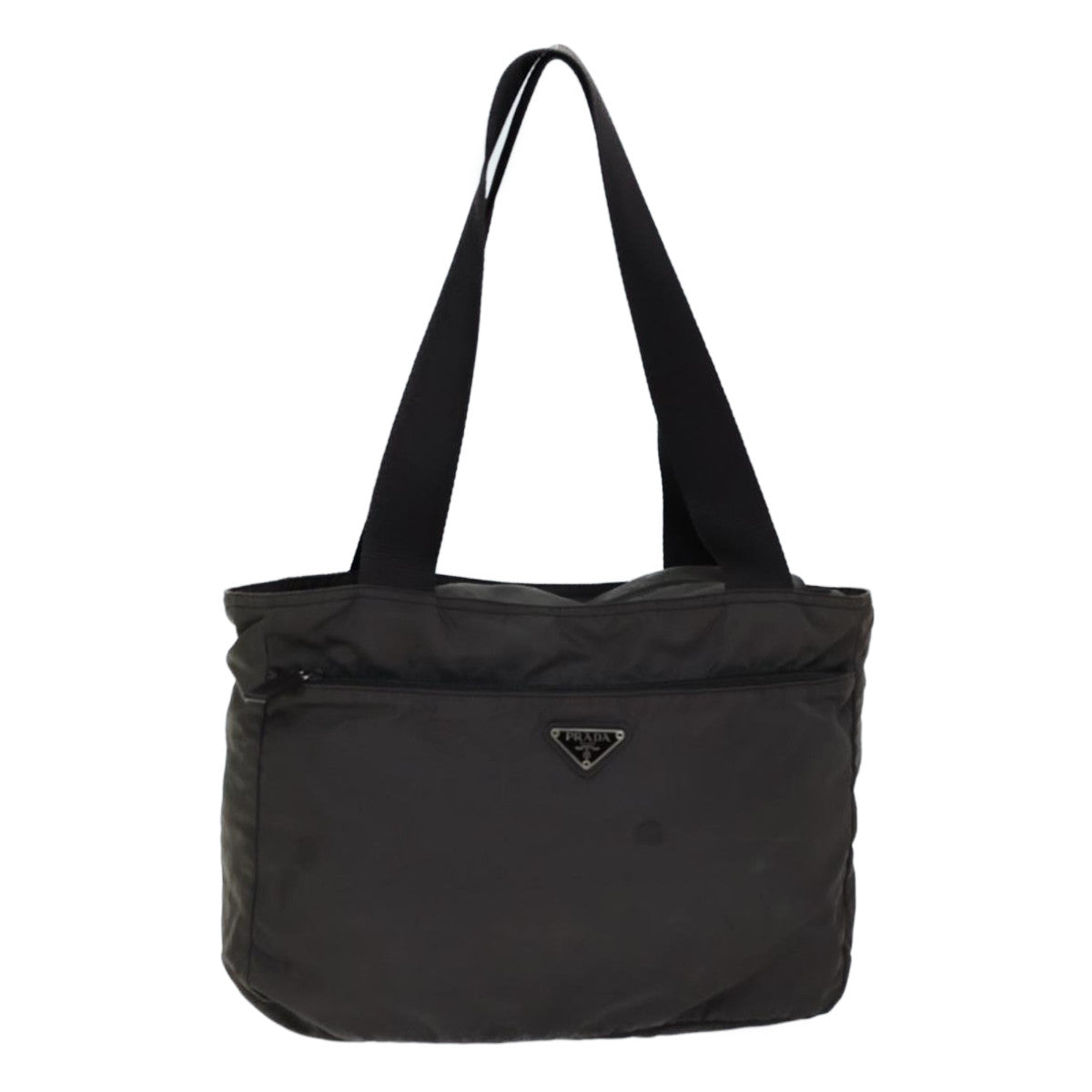 PRADA Tote Bag Nylon Brown 72152