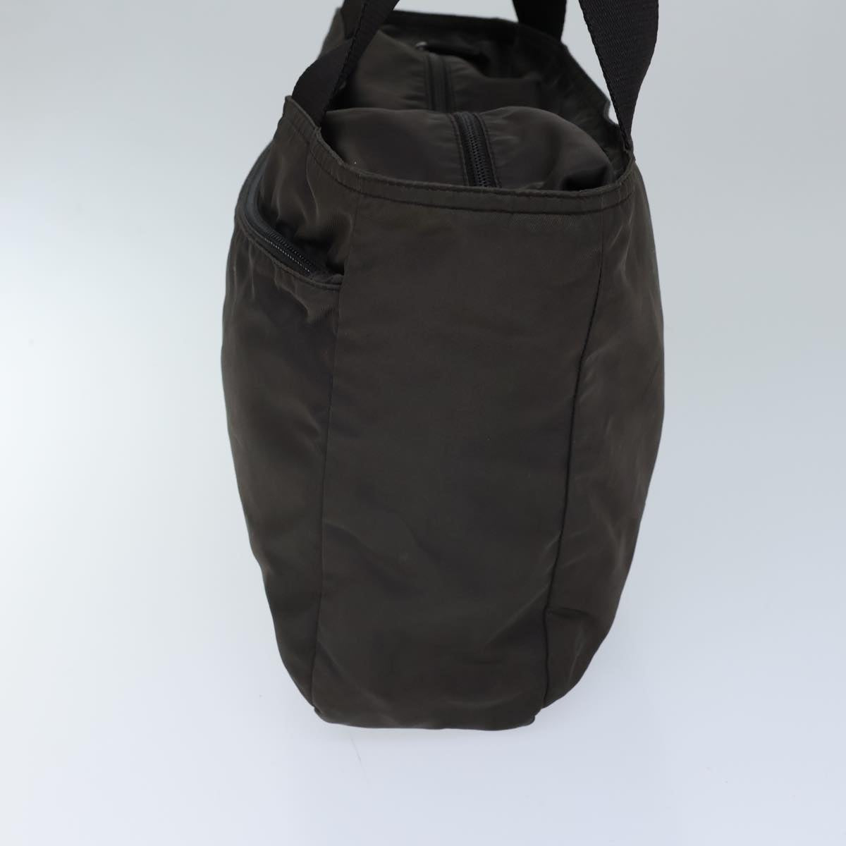 PRADA Tote Bag Nylon Brown 72152