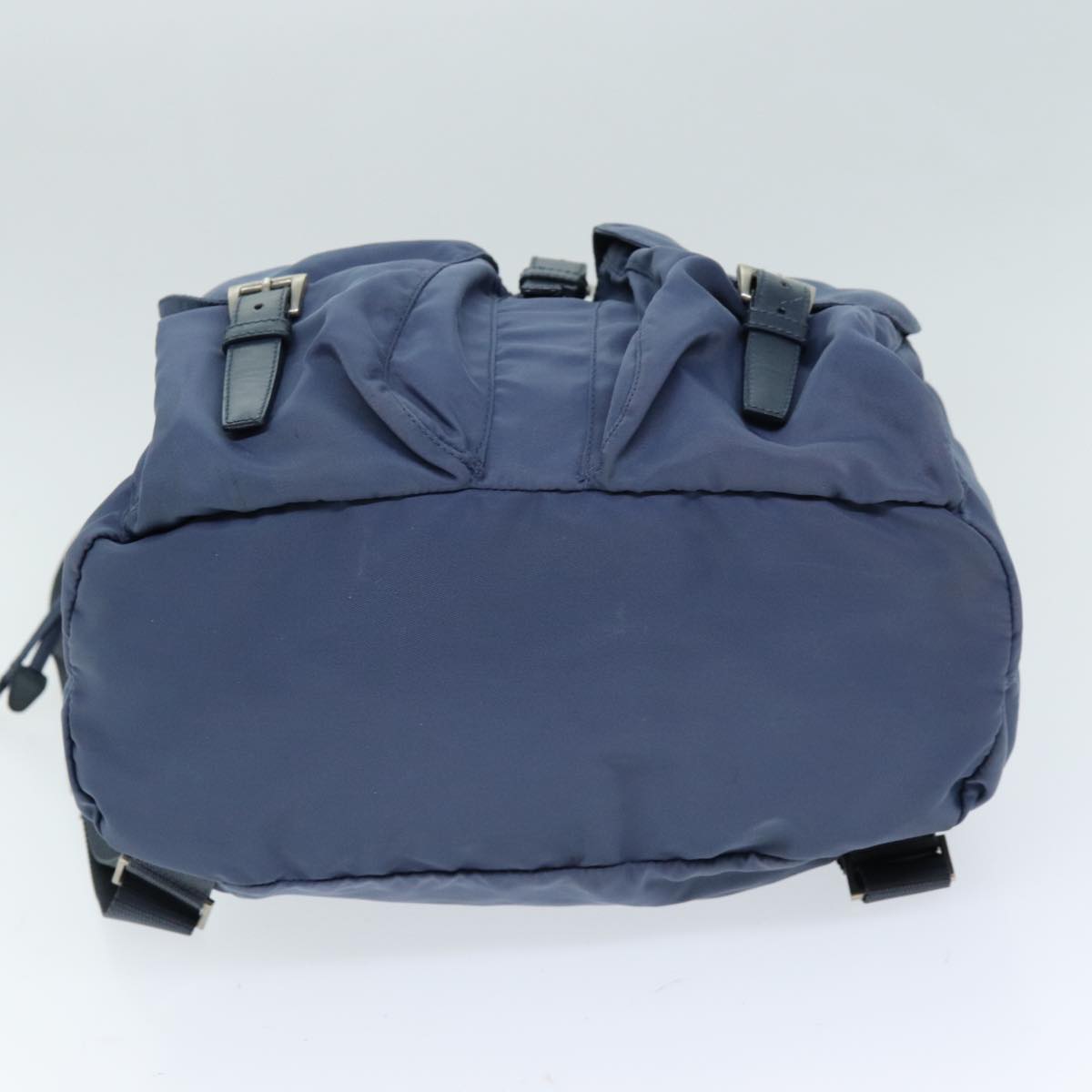 PRADA Backpack Nylon Blue 72169