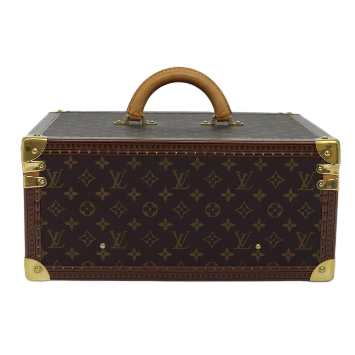 LOUIS VUITTON Monogram Attache Case Trunk SPO LV 72245S