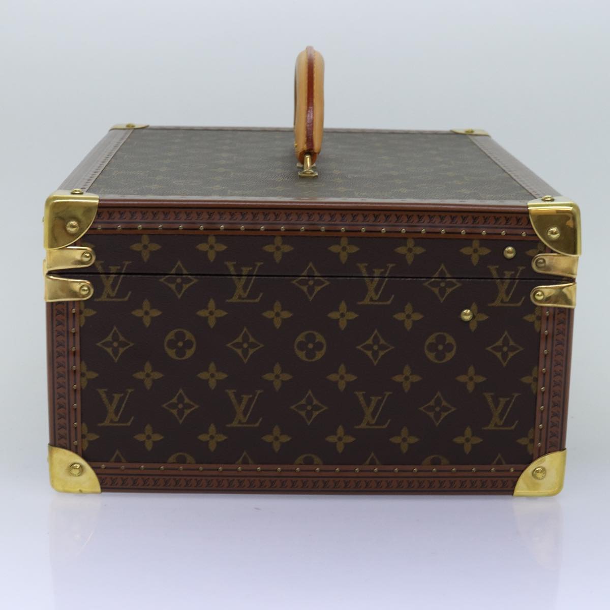 LOUIS VUITTON Monogram Attache Case Trunk SPO LV 72245S