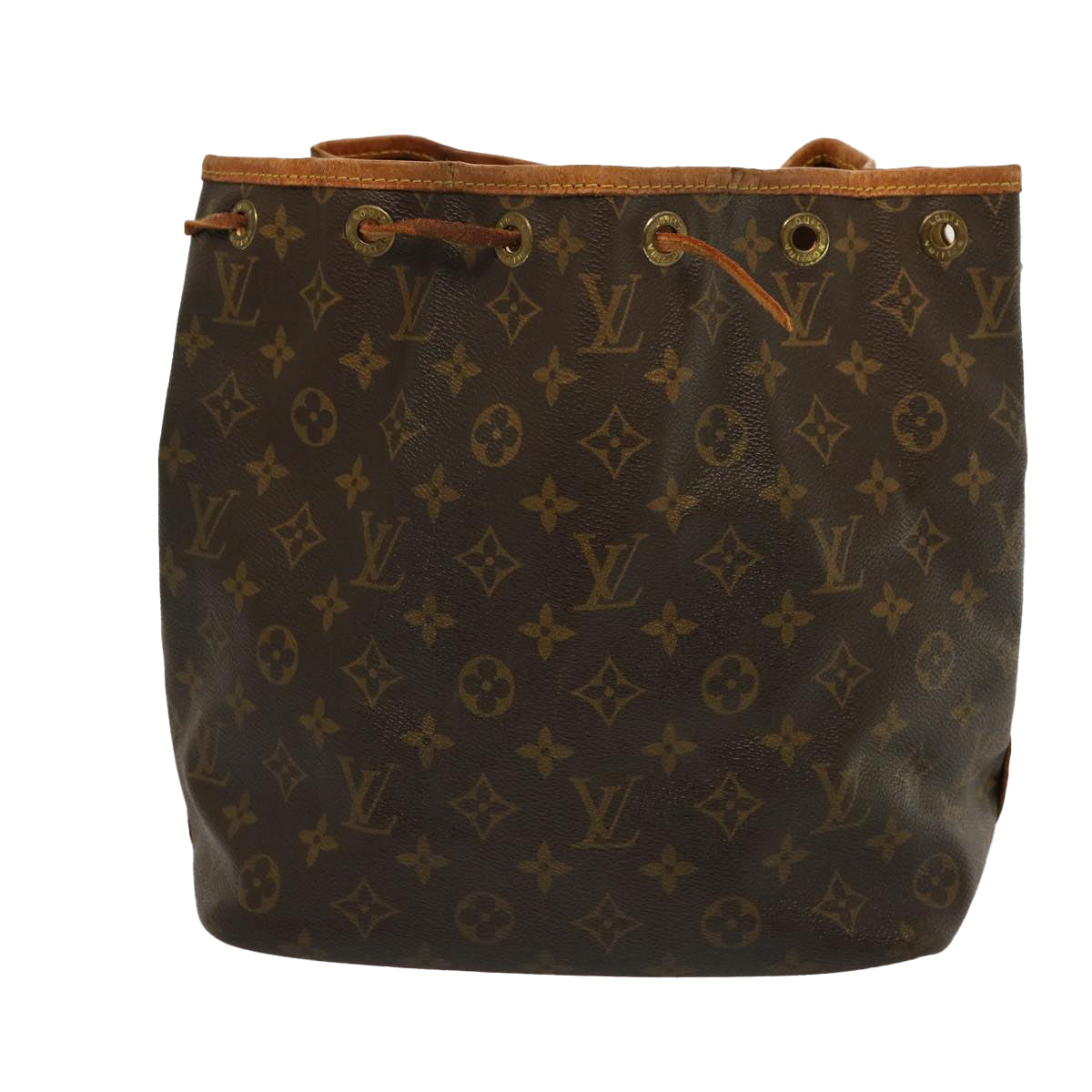 LOUIS VUITTON Monogram Petit Noe Shoulder Bag M42226 LV 72282