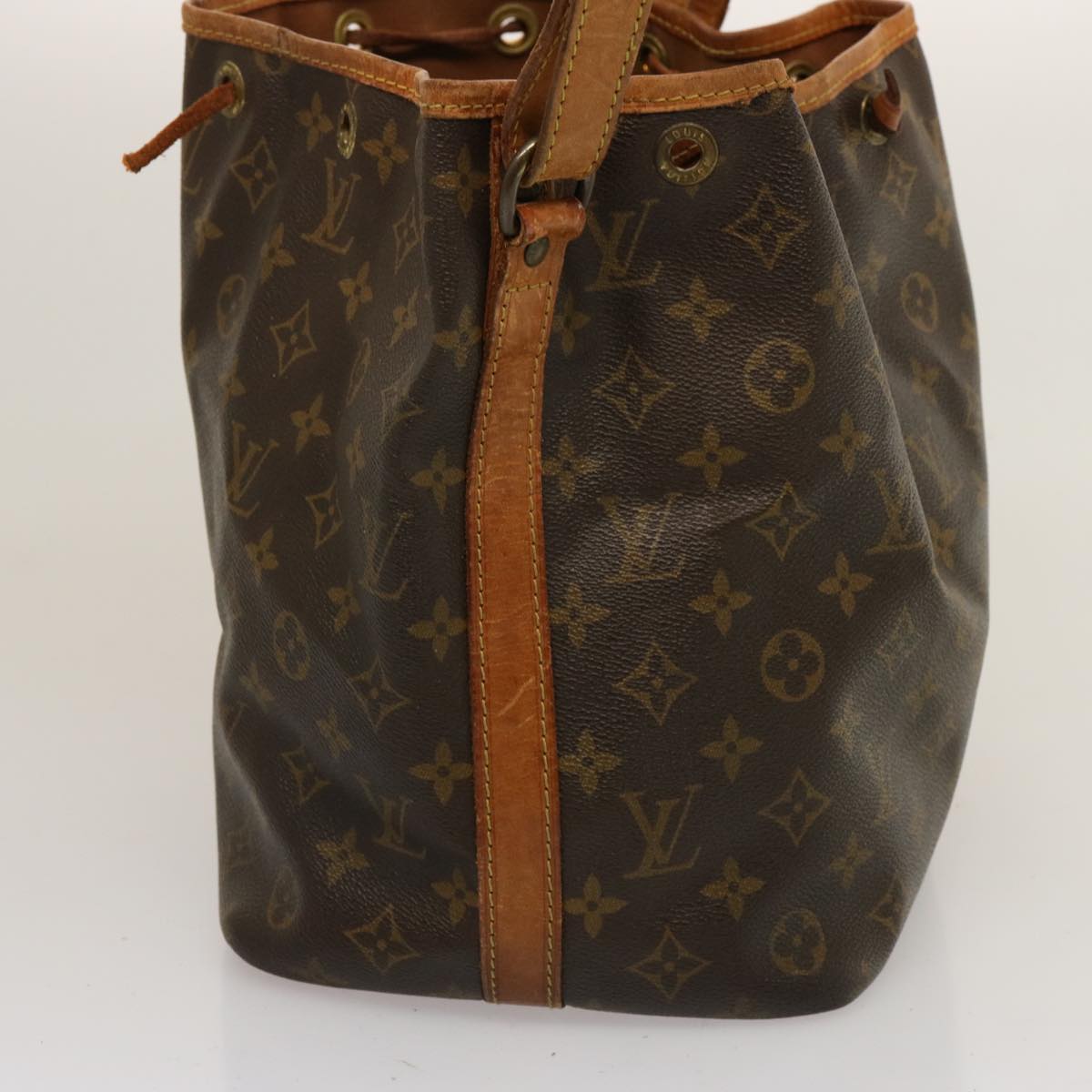 LOUIS VUITTON Monogram Petit Noe Shoulder Bag M42226 LV 72282