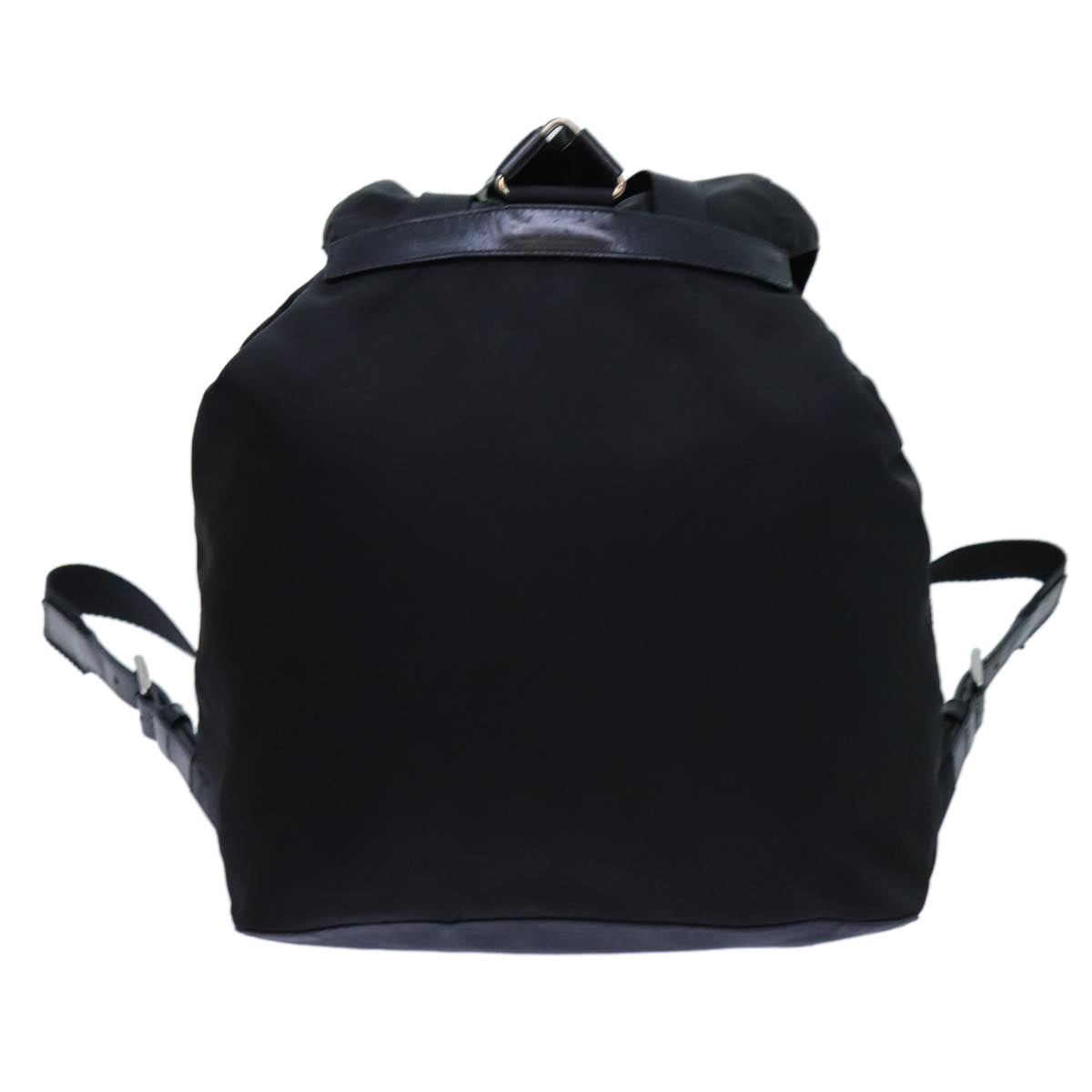 PRADA Backpack Nylon Black 72489
