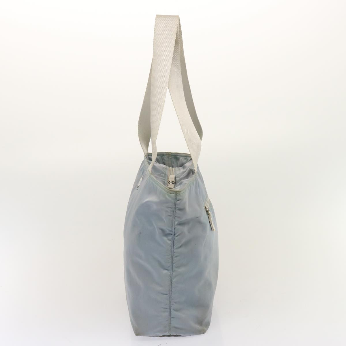 PRADA Tote Bag Nylon Blue 72537
