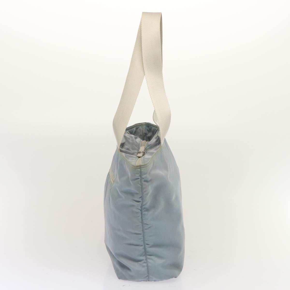 PRADA Tote Bag Nylon Blue 72537