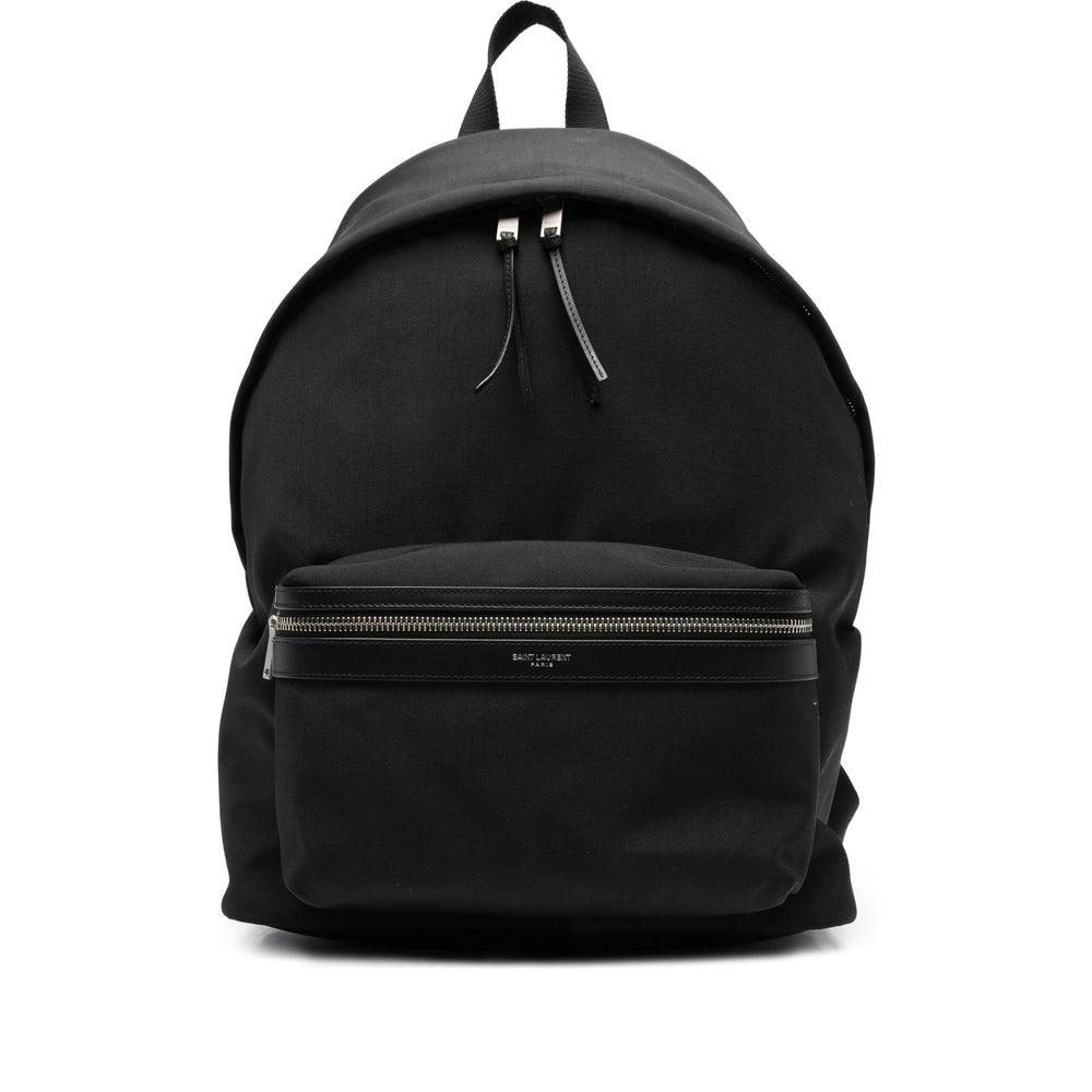 Saint Laurent Black Backpacks Men