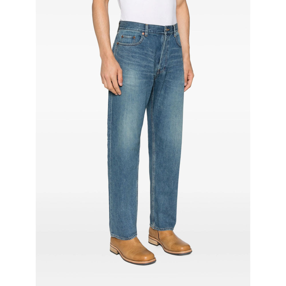 Saint Laurent Blue Denim - Regular & Straight-Leg Jeans Men