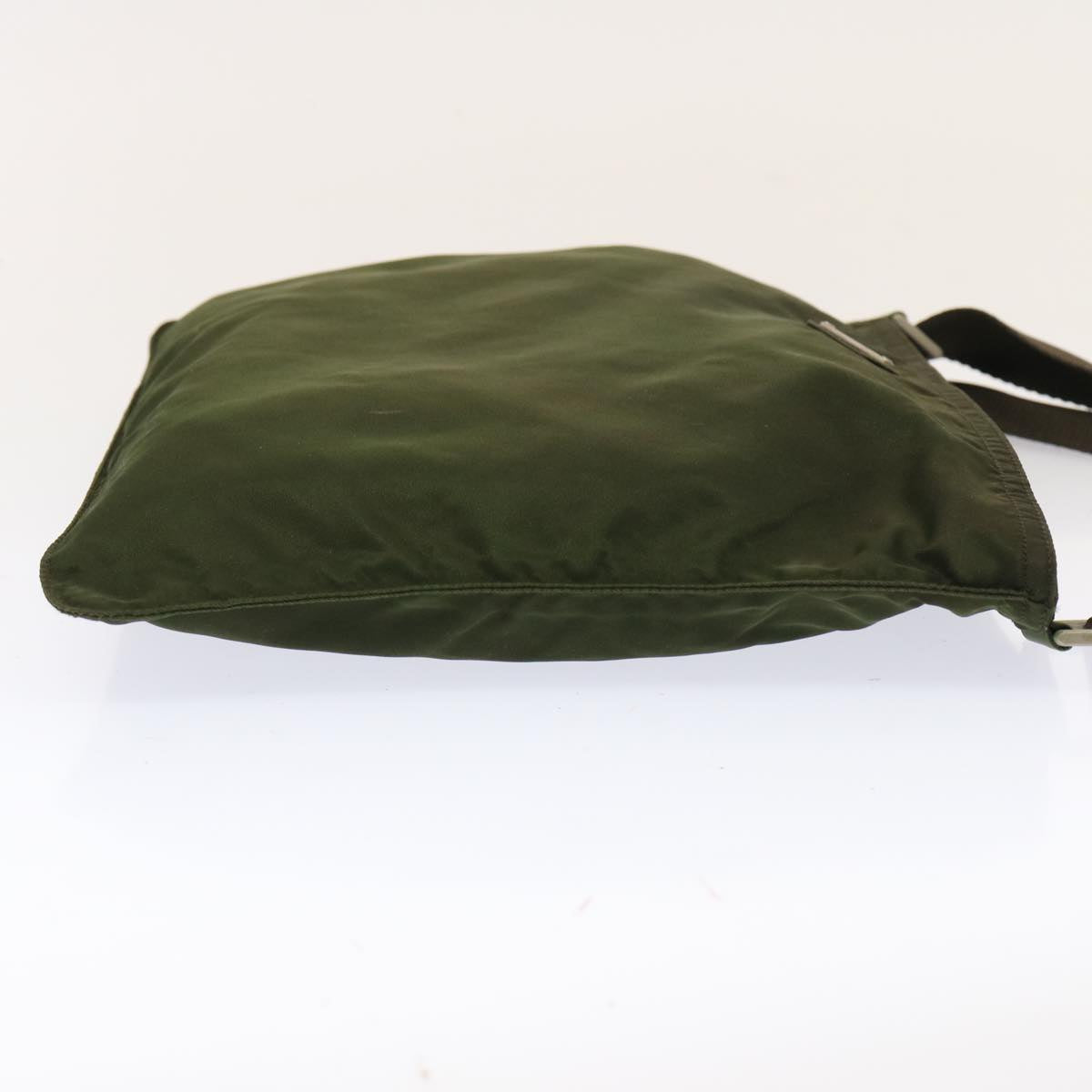 PRADA Shoulder Bag Nylon Khaki 72628