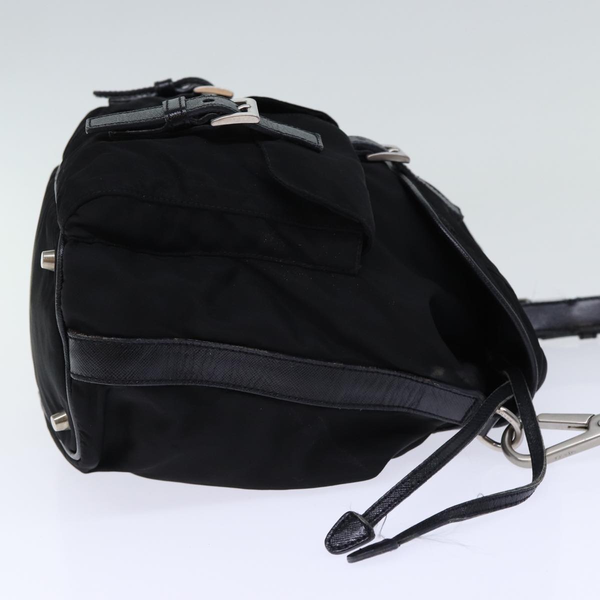 PRADA Shoulder Bag Nylon Black 72630