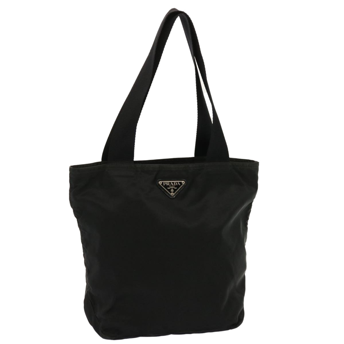 PRADA Tote Bag Nylon Black 72683