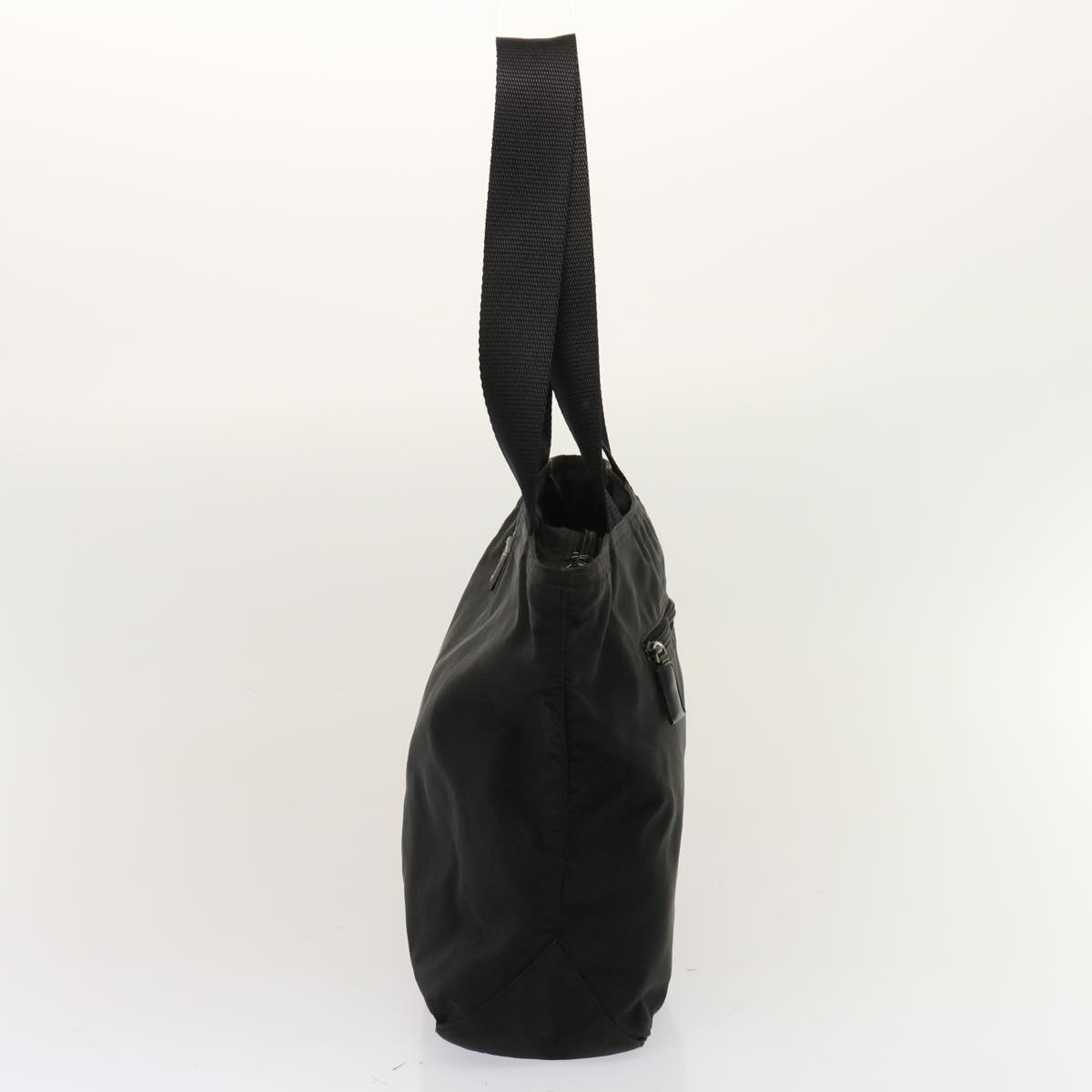 PRADA Tote Bag Nylon Black 72683