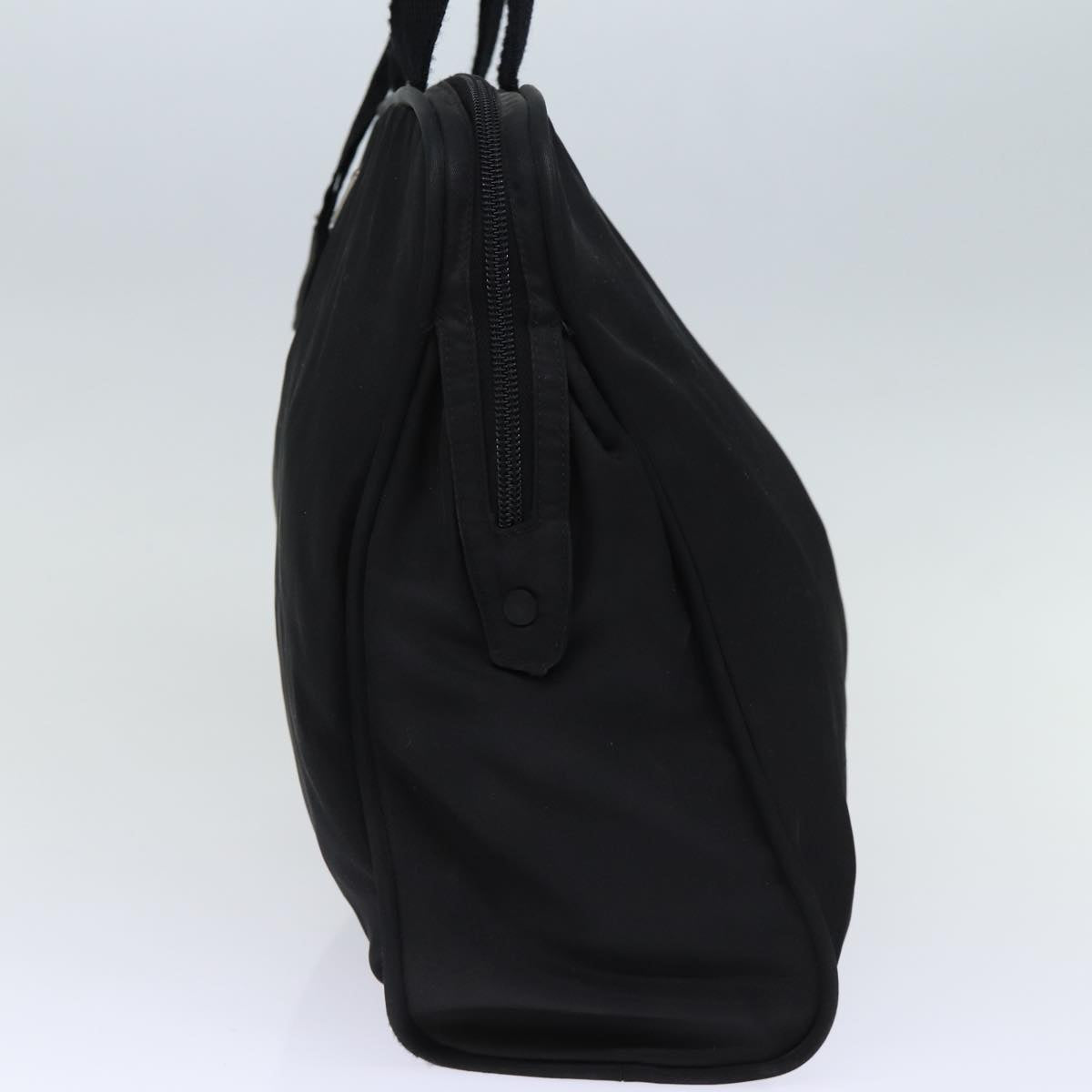 PRADA Hand Bag Nylon Black 72684