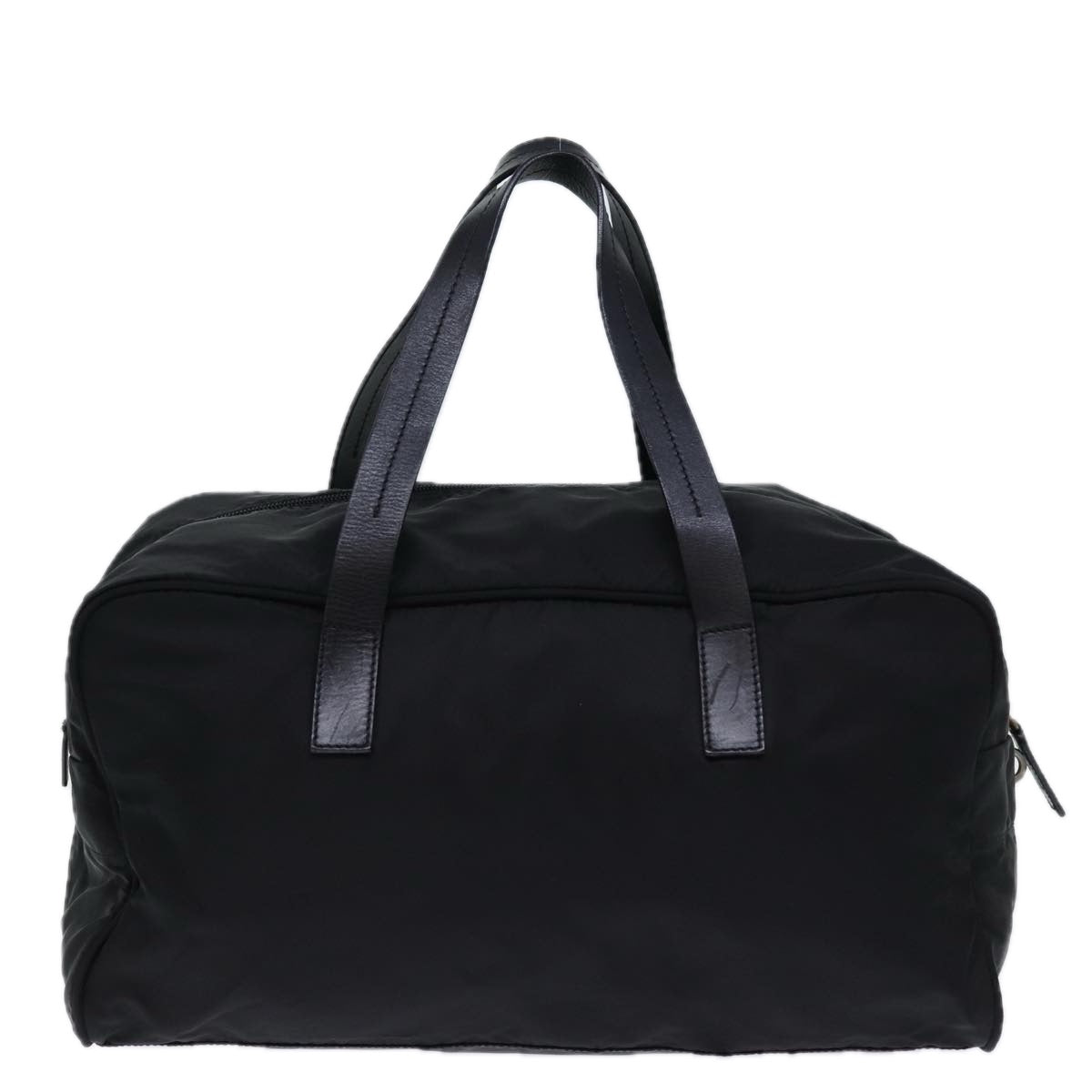 PRADA Boston Bag Nylon Black 72701