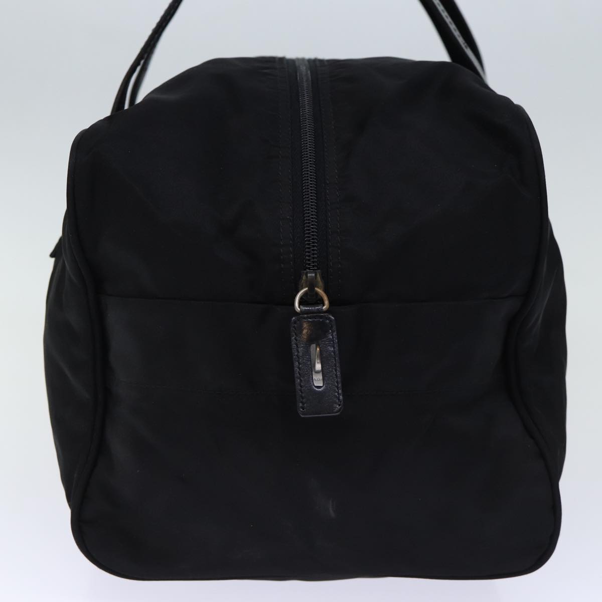 PRADA Boston Bag Nylon Black 72701