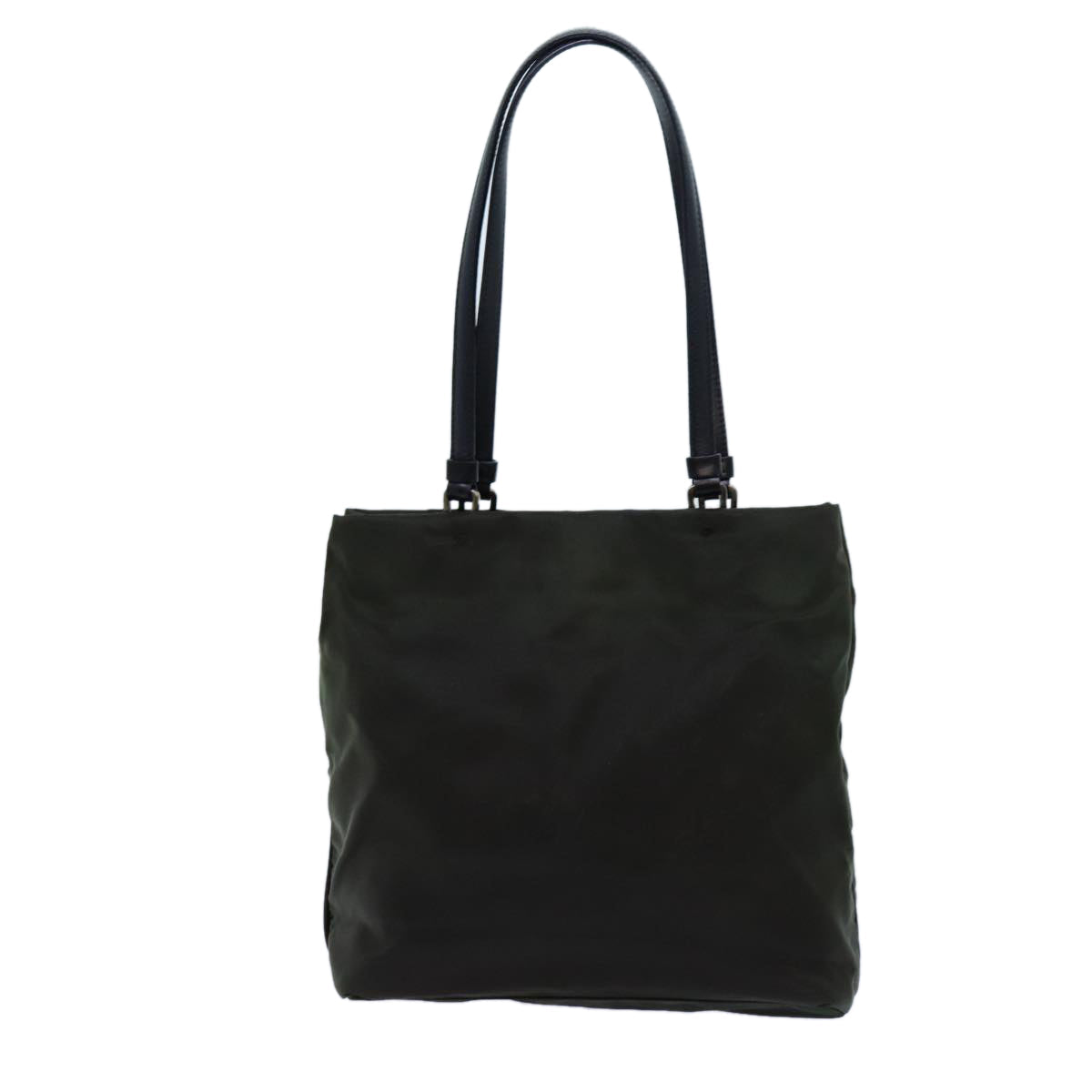 PRADA Hand Bag Nylon Khaki 72729