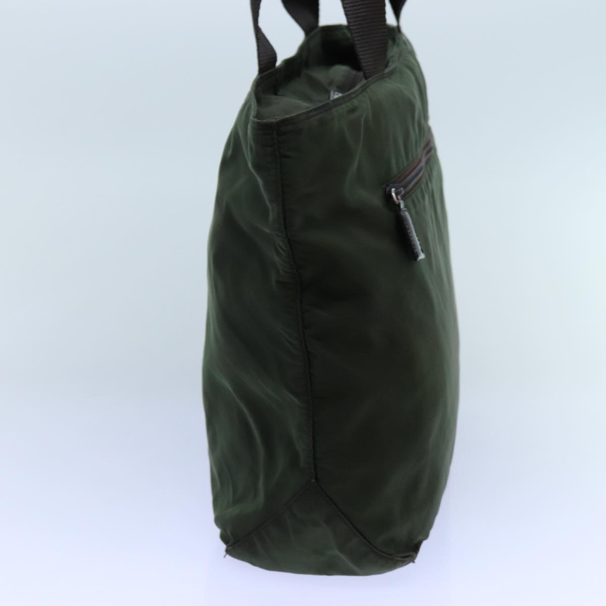 PRADA Tote Bag Nylon Khaki 72791