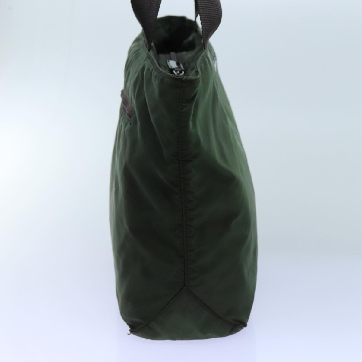 PRADA Tote Bag Nylon Khaki 72791