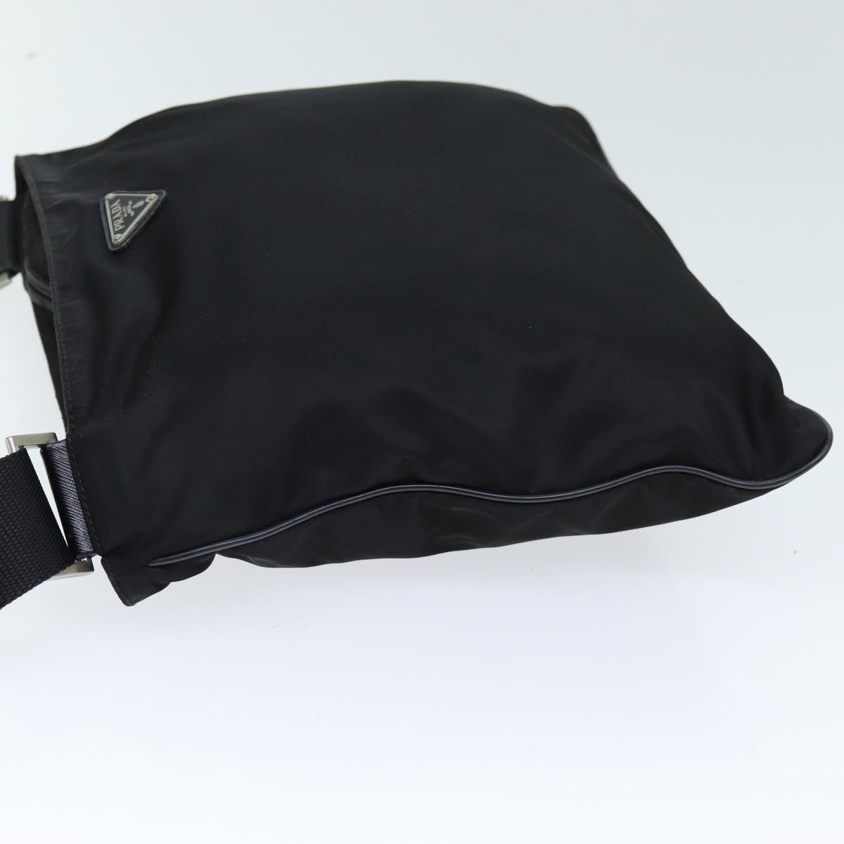 PRADA Shoulder Bag Nylon Black 72842
