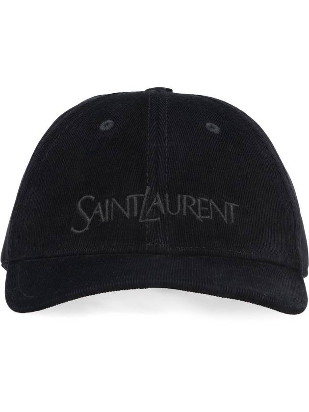Saint Laurent Hat 3480014 7546603YO30 1000 BLACK