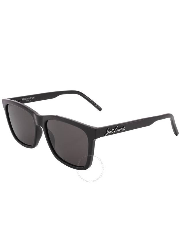 Saint Laurent Saint Laurent Black Square Men's Sunglasses SL 318 001 56
