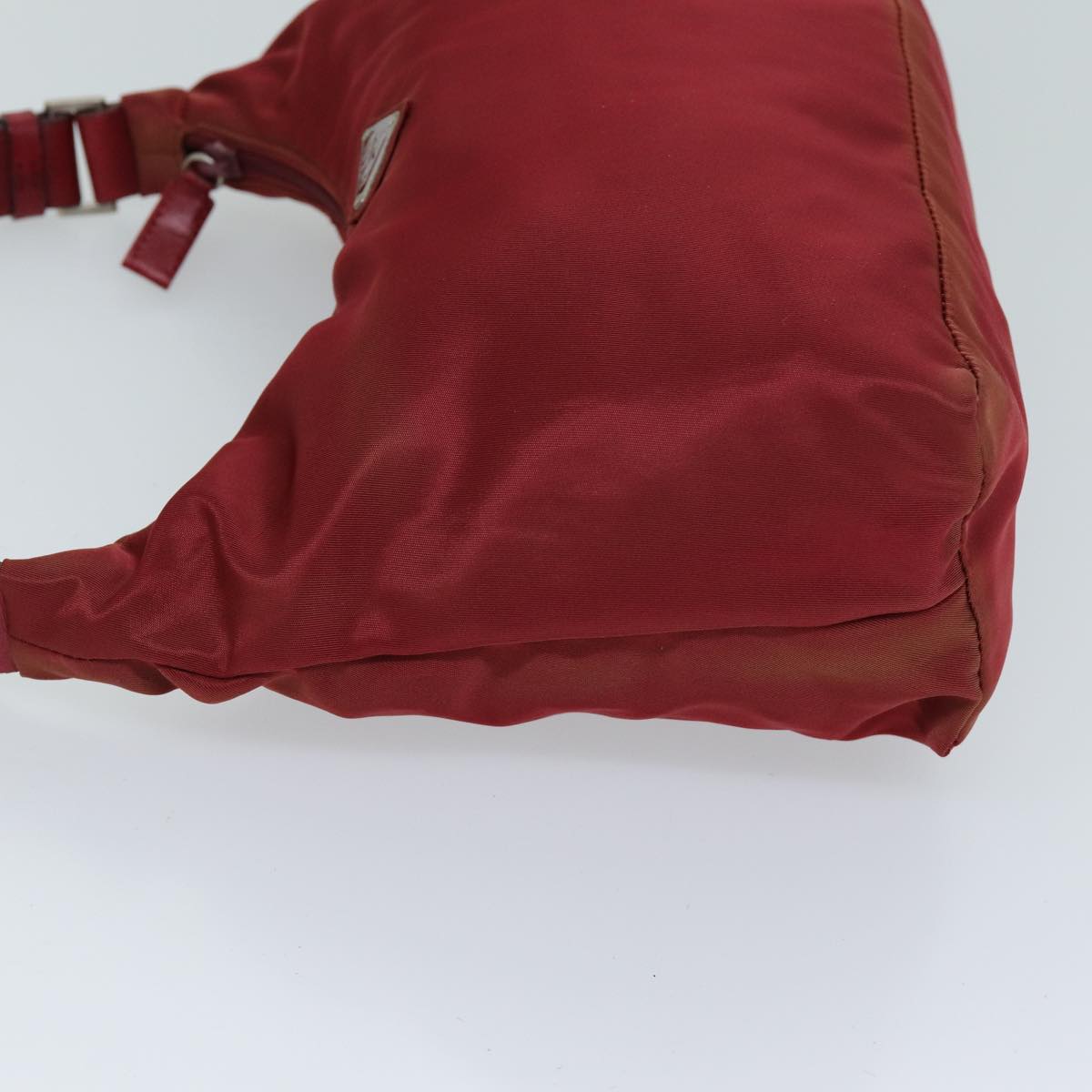 PRADA Shoulder Bag Nylon Red 73100