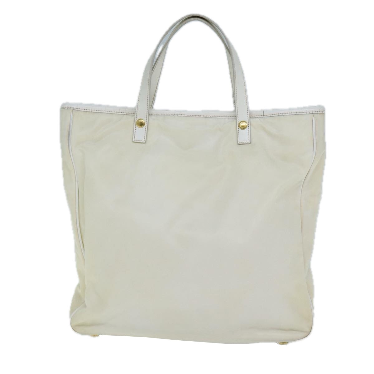 PRADA Tote Bag Nylon 2way White 73106