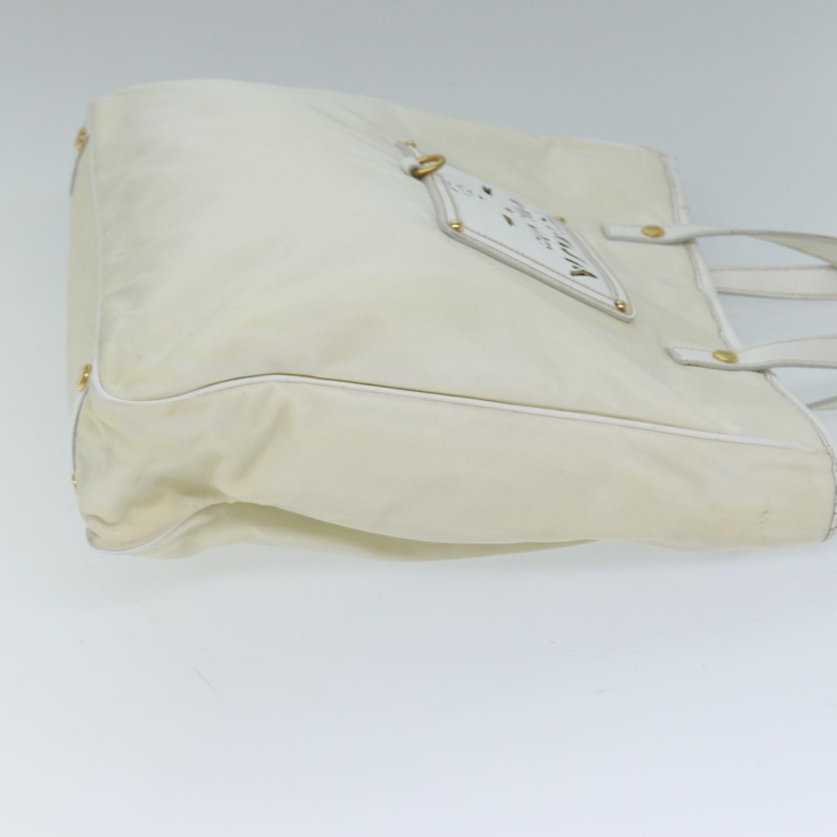PRADA Tote Bag Nylon 2way White 73106