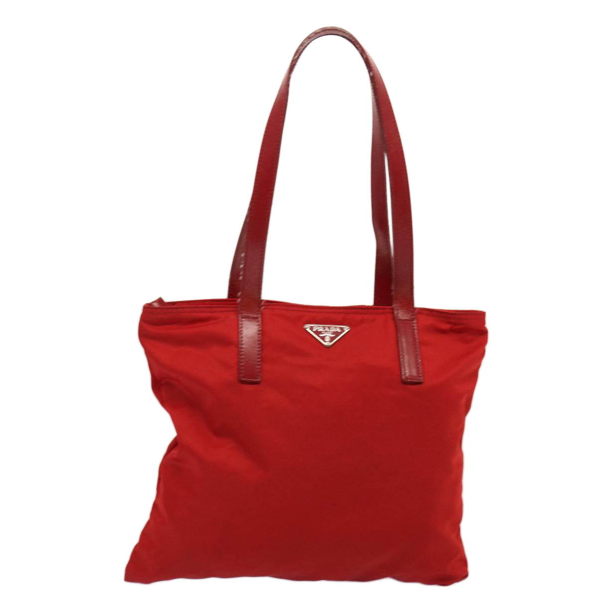 PRADA Tote Bag Nylon Red 73334
