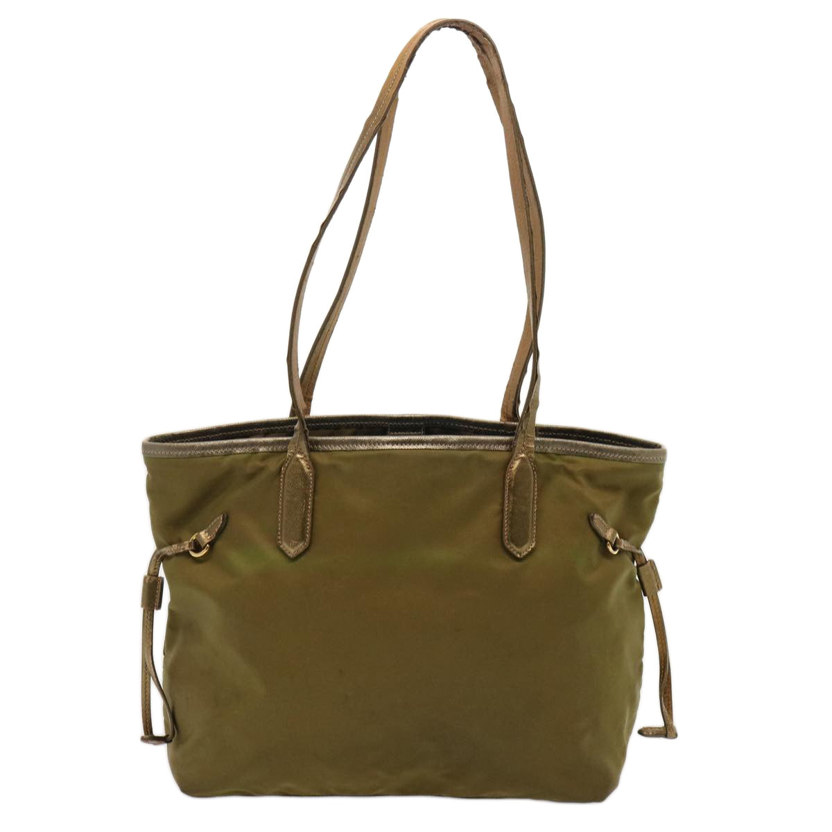 PRADA Tote Bag Nylon Brown 73338