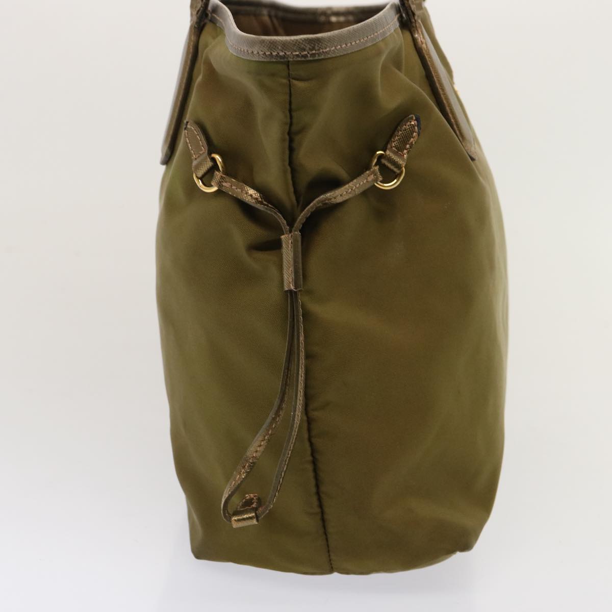 PRADA Tote Bag Nylon Brown 73338