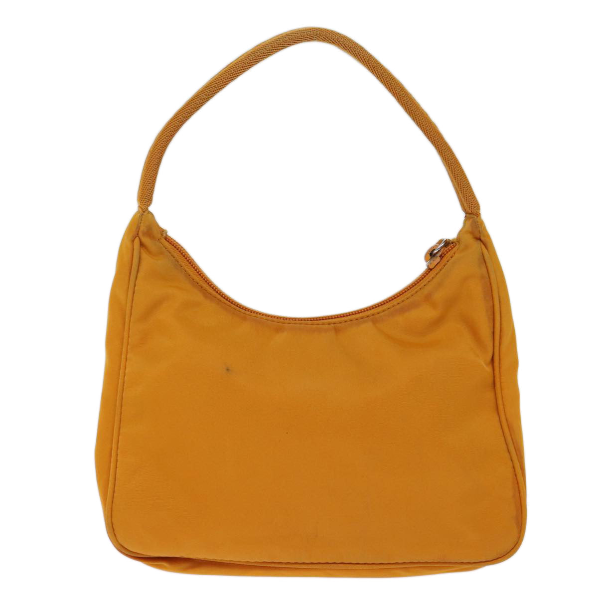 PRADA Hand Bag Nylon Orange 73428