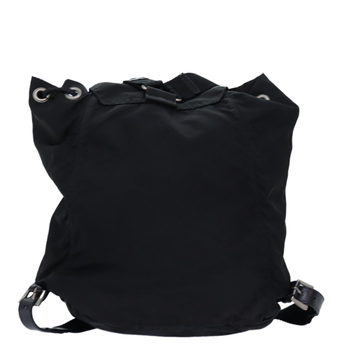 PRADA Backpack Nylon Black 73456
