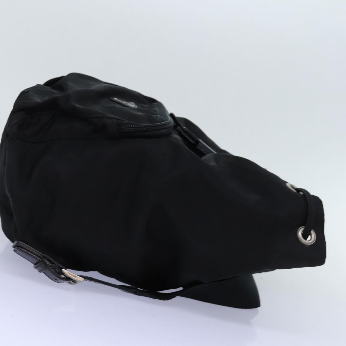 PRADA Backpack Nylon Black 73456
