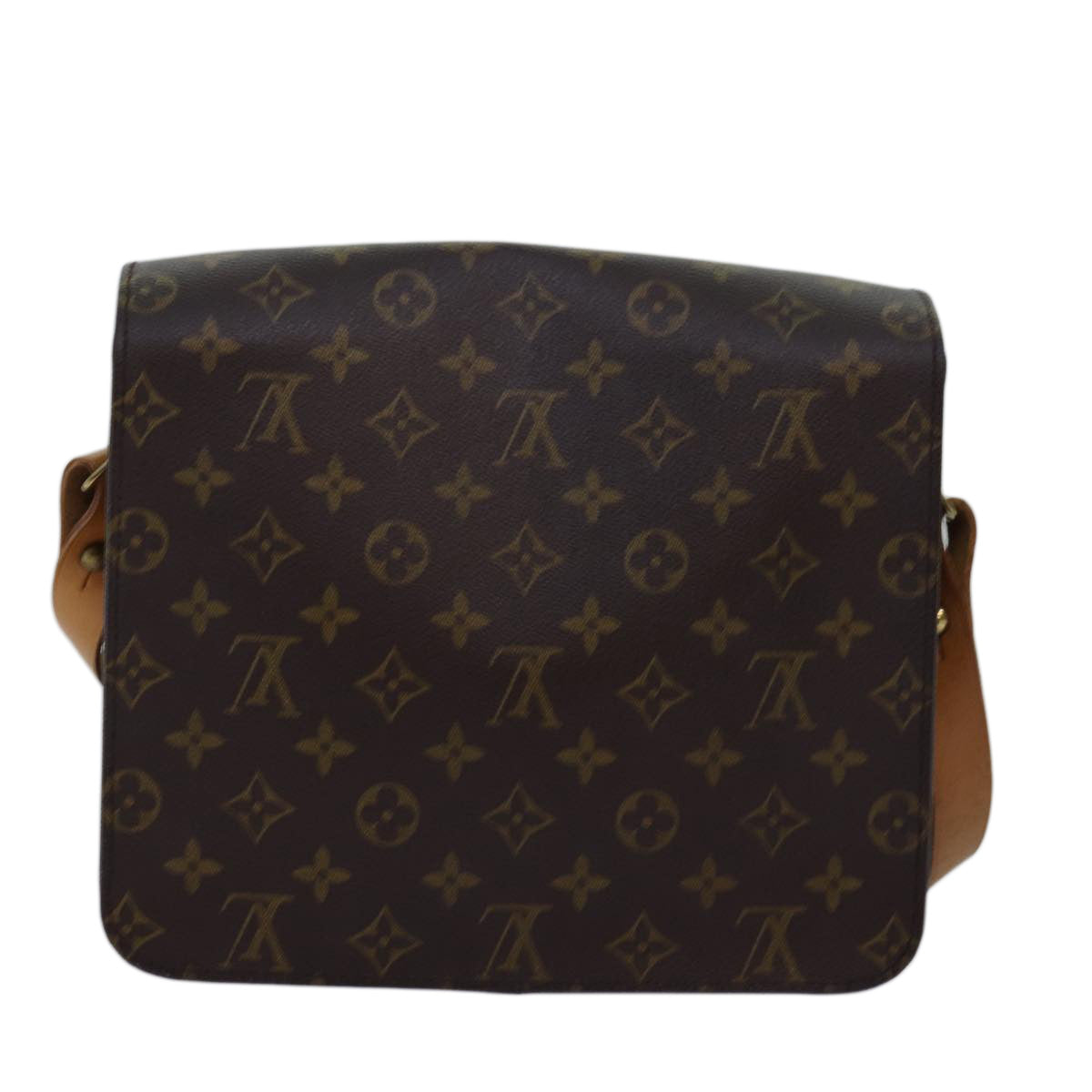 LOUIS VUITTON Monogram Cartouchiere GM Shoulder Bag M51252 LV 73481