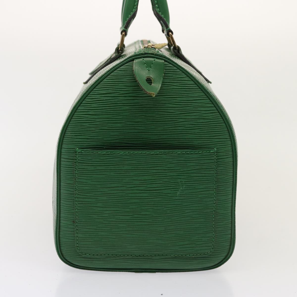 LOUIS VUITTON Epi Speedy 30 Hand Bag Borneo Green M43004 LV 73574