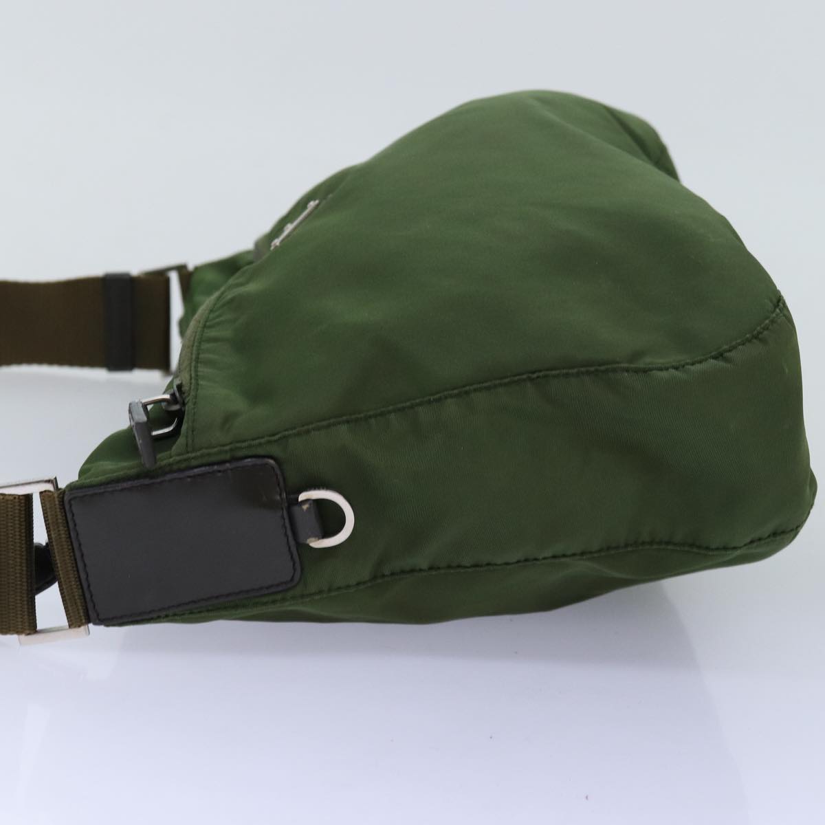 PRADA Shoulder Bag Nylon Khaki 73603