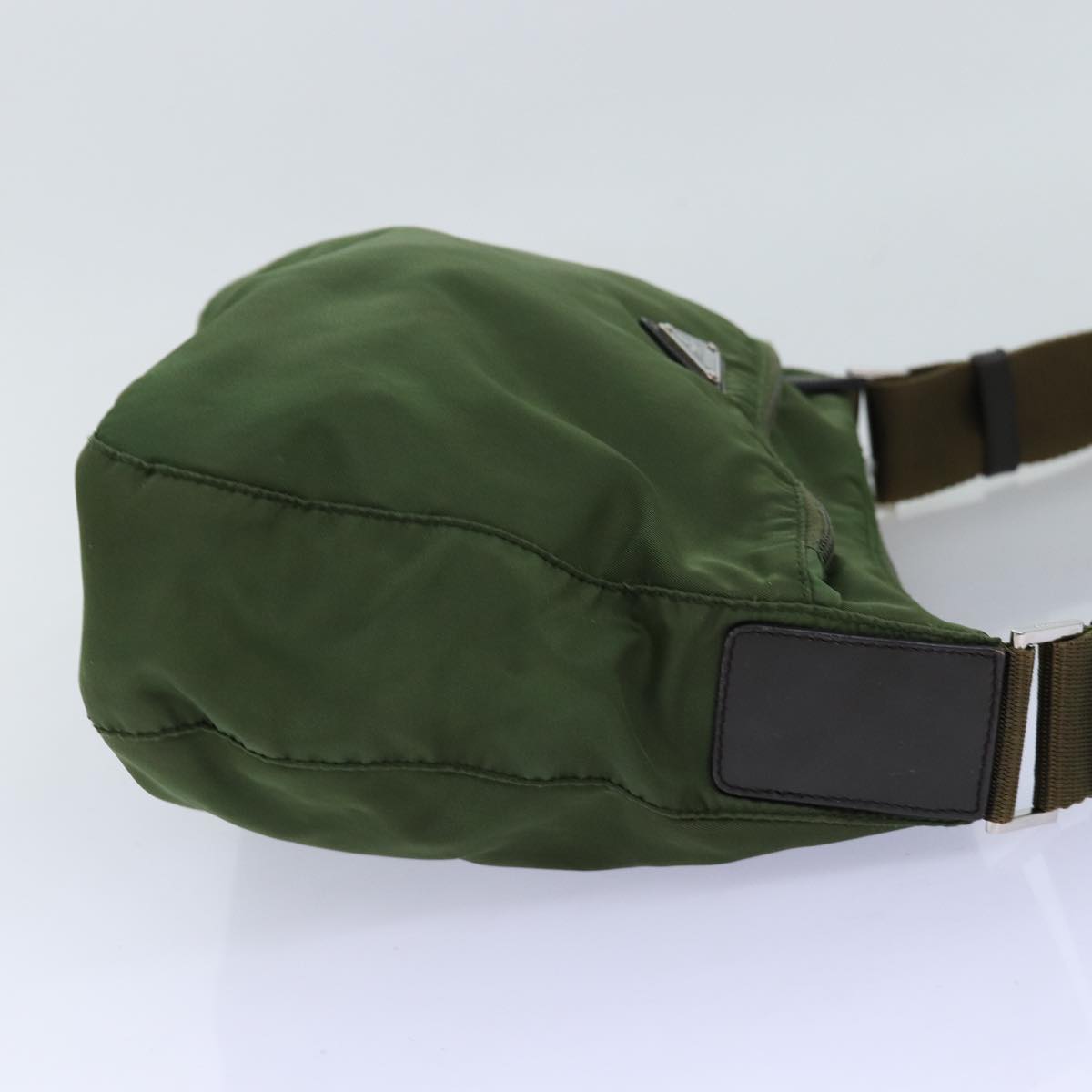 PRADA Shoulder Bag Nylon Khaki 73603