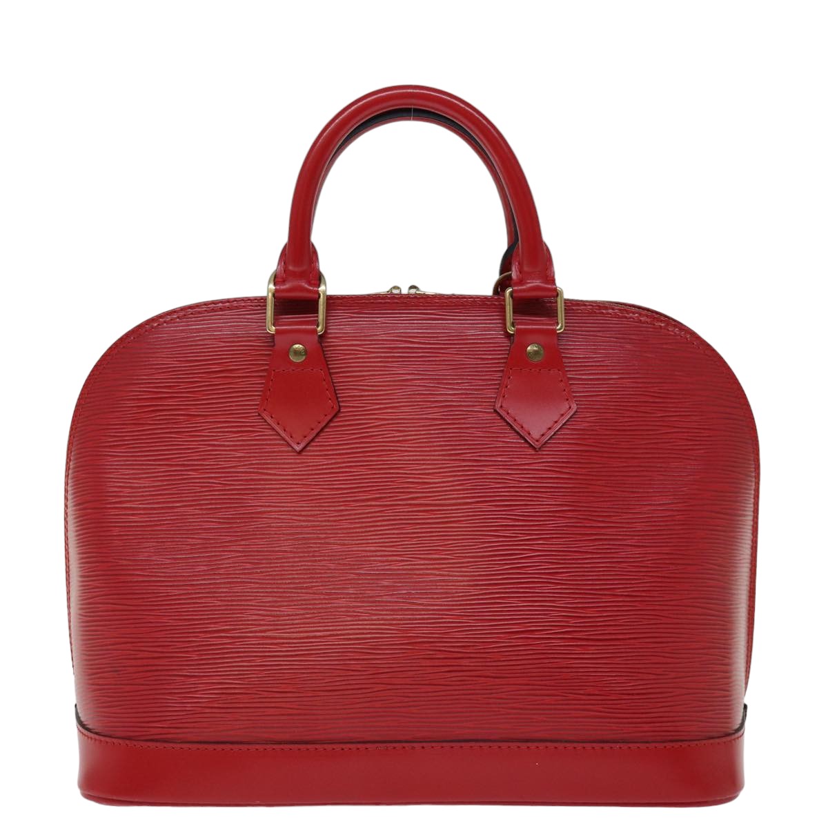 LOUIS VUITTON Epi Alma Hand Bag Castilian Red M52147 LV 73846