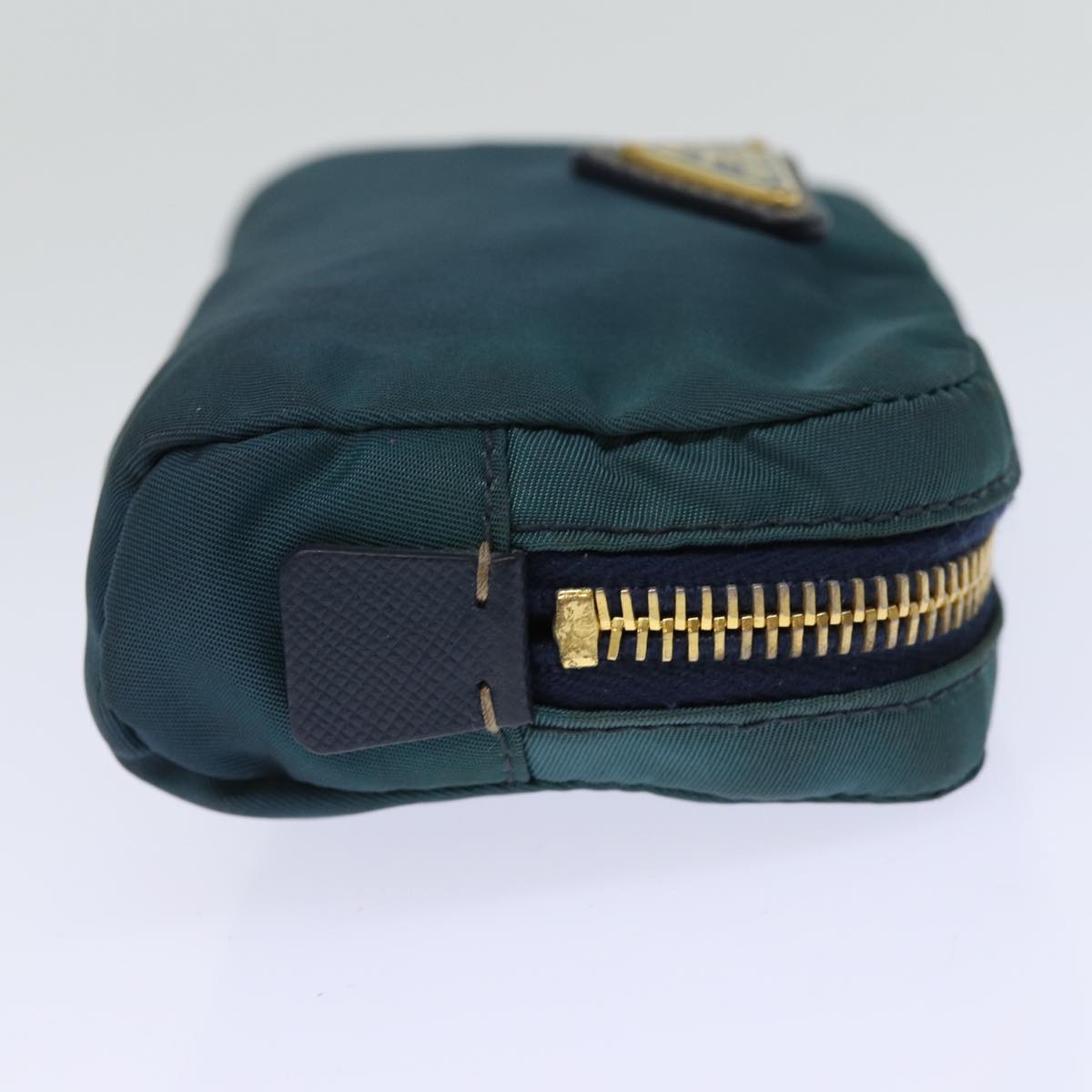 PRADA Pouch Nylon Green 73862