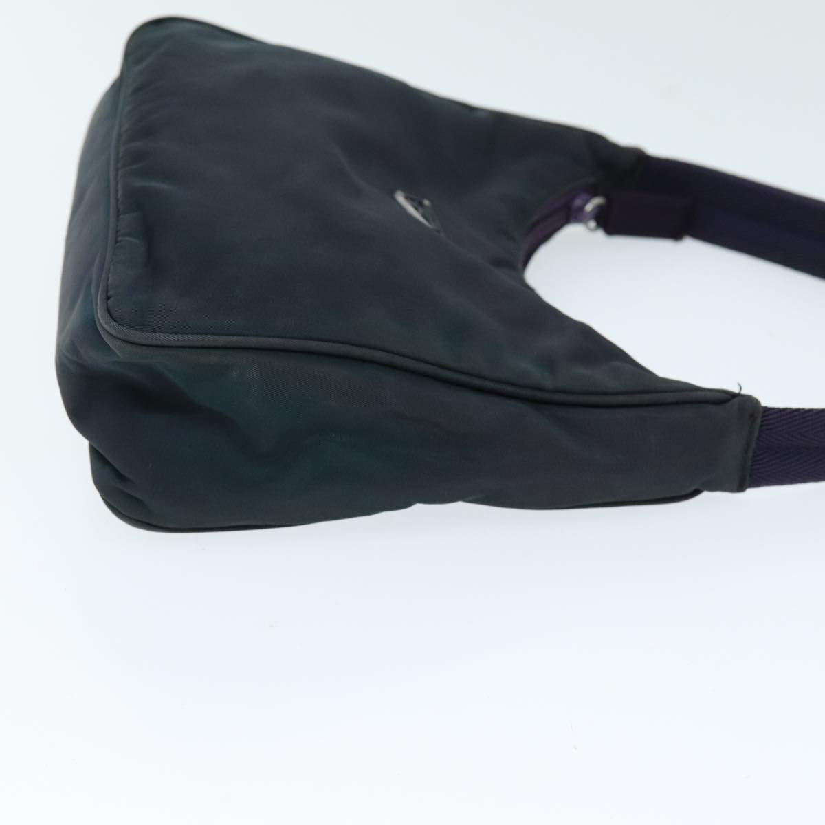 PRADA Hand Bag Nylon Green 73868