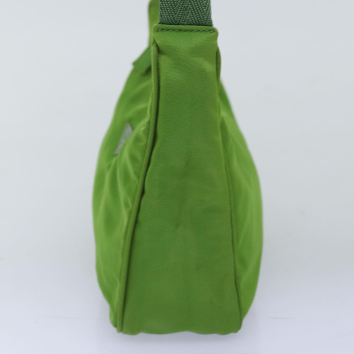 PRADA Hand Bag Nylon Green 73870