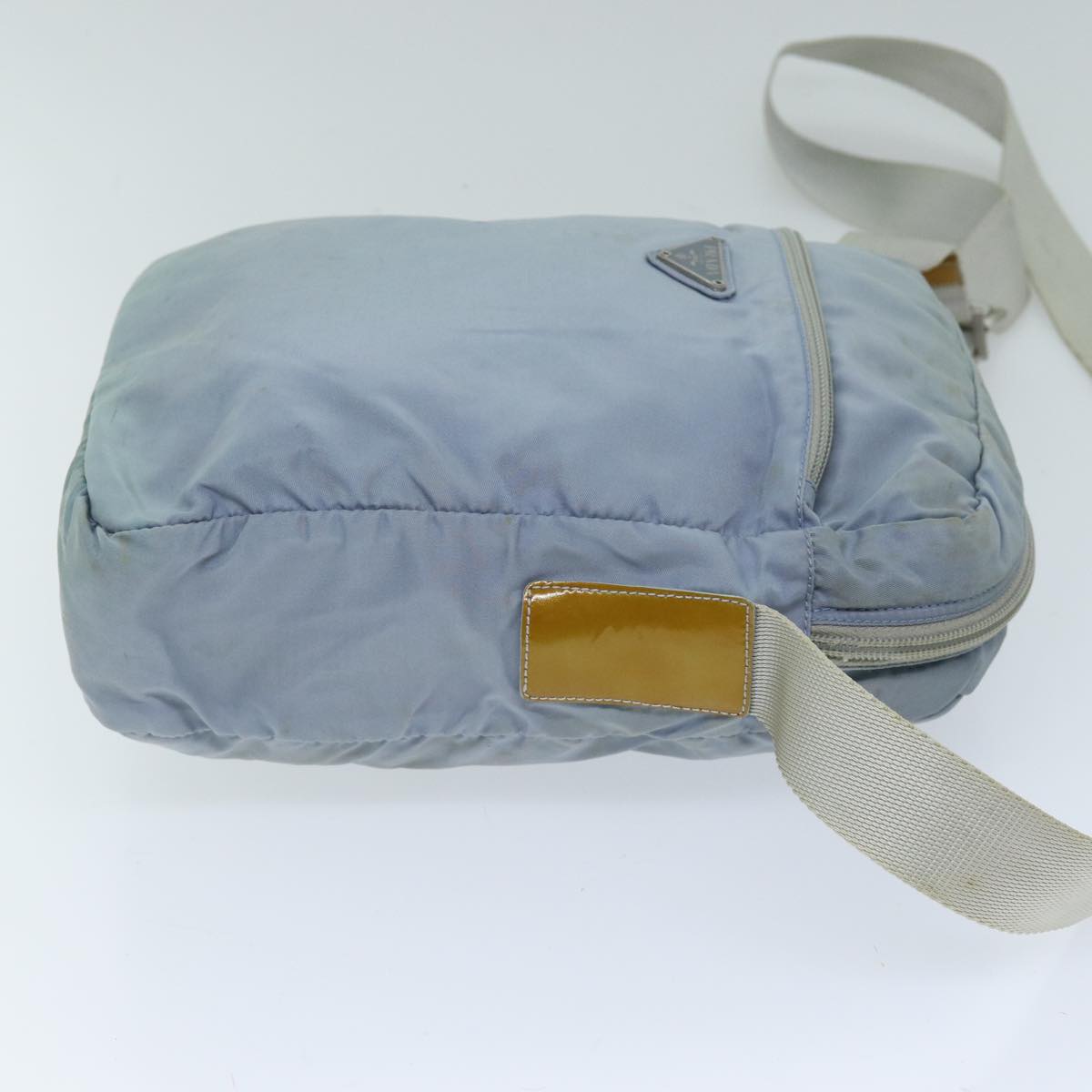 PRADA Shoulder Bag Nylon Light Blue 73872