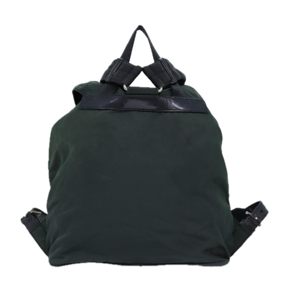 PRADA Backpack Nylon Green 73875