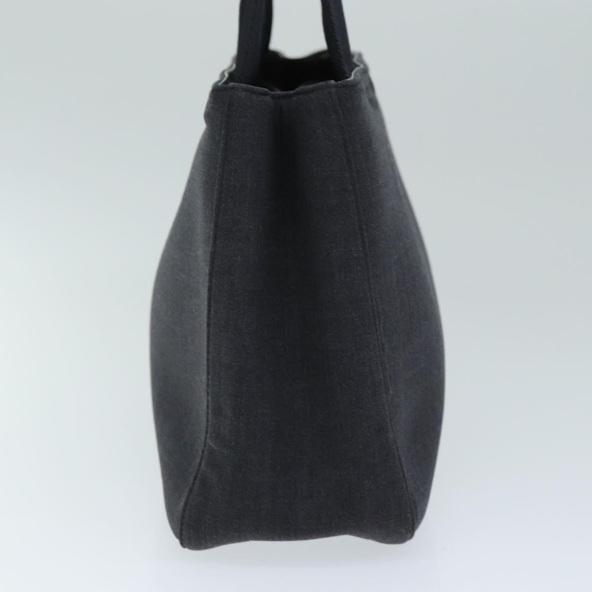 PRADA Hand Bag Nylon Navy 73877