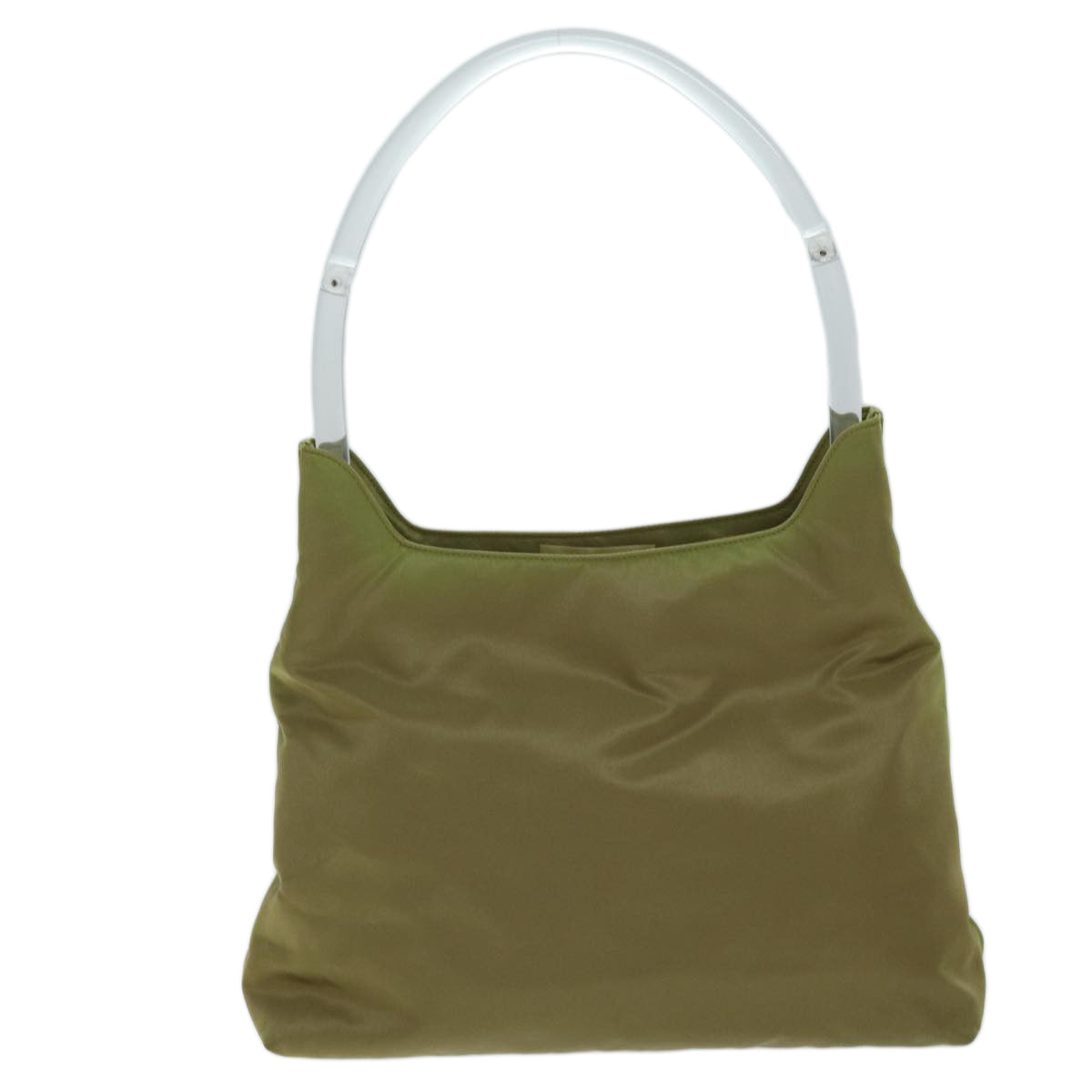 PRADA Shoulder Bag Nylon Khaki 73883