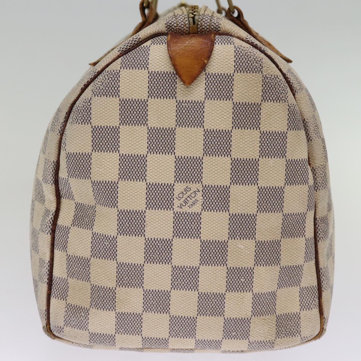 LOUIS VUITTON Damier Azur Speedy 30 Hand Bag N41533 LV 73915
